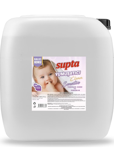 Supta Çamaşır Yumuşatıcısı Sensitive 20 L