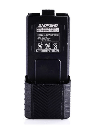 Samdoo Baofeng Uv-5r İkincil Pil, 3800mah Bl-5l Genişletilmiş Li-poly Batarya, Yüksek Dayanıklı Malzeme İle Geliştirilmiş, Kolay Kullanım