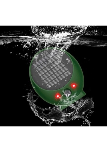 Wondernest Ultrasonik Suya Dayanıklı Solar Mekanik Sinek Kovucu, Hayvan Dışı Dayanıklı Fl