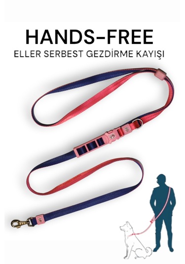 Caramelos Hands-free- Eller Serbest Gezdirme Kayışı 2 Cm Bordo