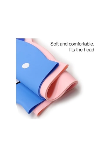 Artfulabode Yüzme Sones Silikon Rahat Pembe Karikatür Kap Dinozor Çocuk Ae Pembe