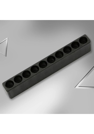 Rd1 Tornavida Deliği 10/12 Delik Hex Shank Bit Tutucu Plastik Kafa Saklama Kutusu Aracı 6224