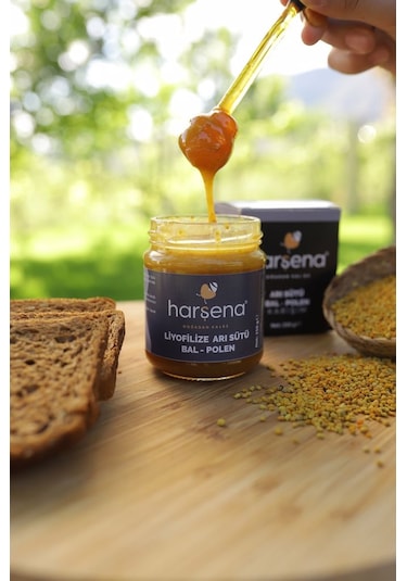 Harşena Liyofilize Arı Sütü Polen Bal Karışımı 250 G