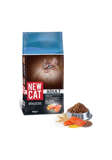 Newcat Somonlu Yetişkin Kedi Maması 15 KG