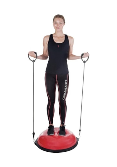 Triathlon T181 Bosu Ball Yarim Denge Topu Pilates Aleti Direnc La