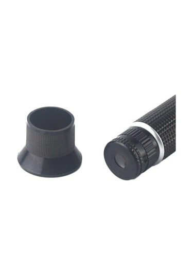 Taşınabilir Alkol Dedektörü Refraktometre 0-80% V/v Likör Alkol İçeriği Ölçer Test Cihazı