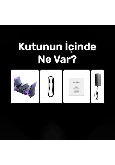 Raxius MP M2A-İ9-3070-129H001 i9-12900h 16 GB 512 GB SSD RTX3070 Free Dos Mini Pc