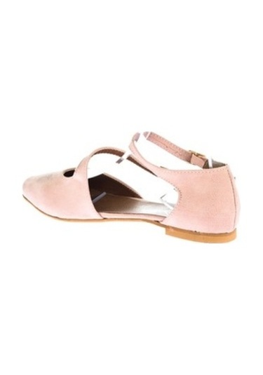 Fox Shoes Pudra Kadın Babet D726016902