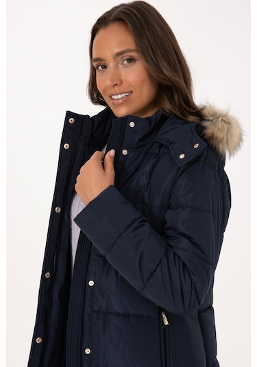 U.s. Polo Assn. Kadın Lacivert Kaban 50308001-vr033 Lacivert