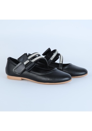 Ayakcenter 24-herbebe Kız Çocuk Günlük Babet Siyah