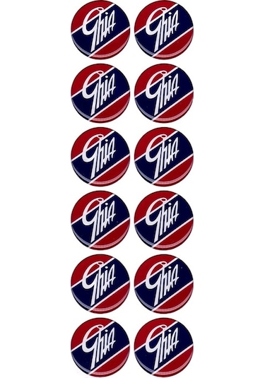 Ghia Plaka Damla Etiket Pulu 12'Li - Plaka Pul Sticker (527699194 ...