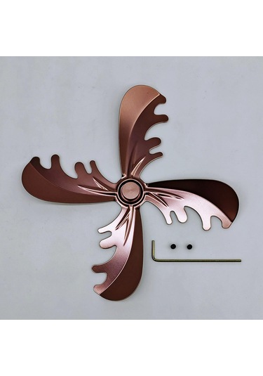 Suntek Şömine Vantilatör Pervanesi 18cm Vidalı Odun Yanan