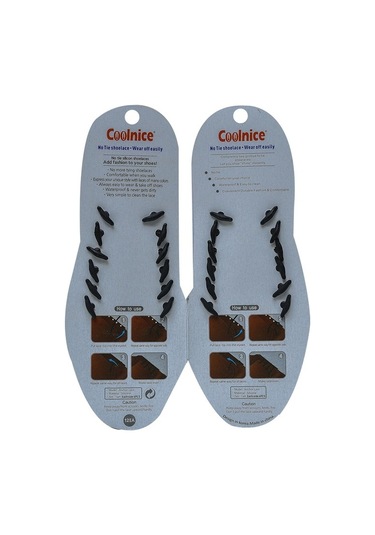 Coolnıce Bağlanmayan Silikon Bağcık-Yetişkin Kundura-Standart