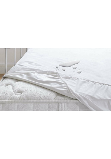 Yataş Puffy Semmy Su Geçirmez Alez 100x200 Beyaz