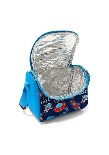 Coral High Kids Lacivert Mavi Uzay Desenli Thermo Beslenme Çantası 11807