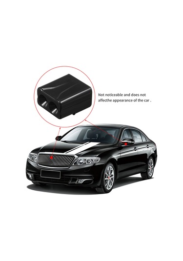 Honmex 2 Adet Otomobil Hayvan Uyarıcı Ultrasonik + Rüzgar Modeli - Tüm Araçlar İçin Vahşi Hayvan Engelleme Cihazı