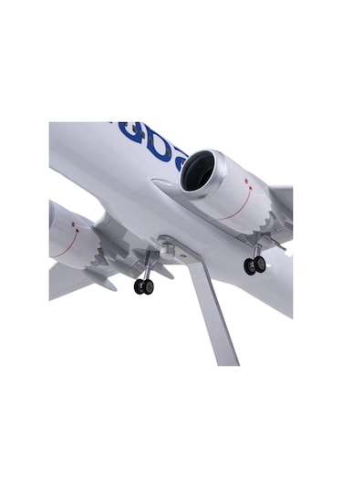 1/85 Ölçekli Boeing 737 Max Fly Dubai 47 Cm Model Uçak Maketi
