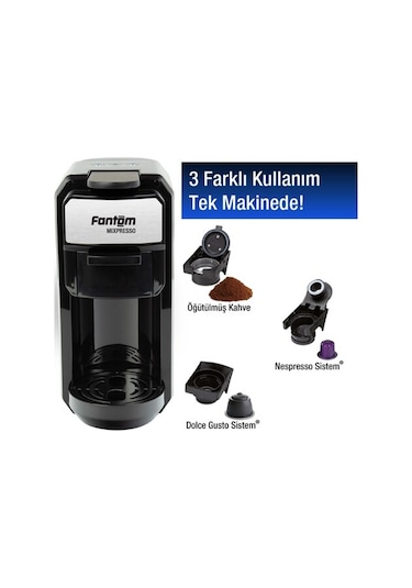 Fantom Mıxpresso KS-1450 1450 W Expresso Makinesi