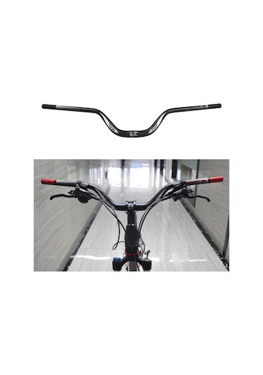 Suntek Dağ Bisikleti Gidon 31.8Mm 720/780Mm Ekstra Uzun 780-Mm-Siyah