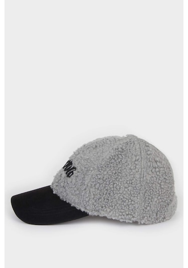Defacto Kadın Pamuklu Cap Şapka U9363aznsgr2 Gri