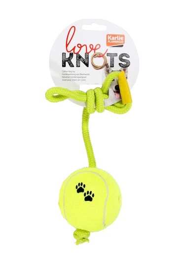 Karlie İpli Tenis Topu 8Cm