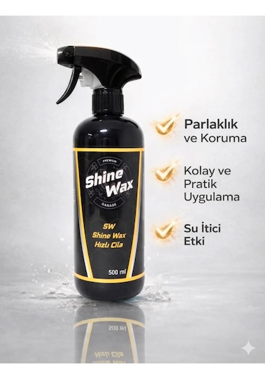 Shine Wax Sw Hızlı Cila 500 Ml