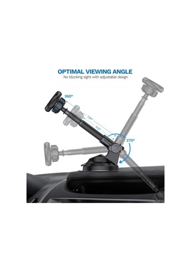 Joyhub Standart Manyetik Vantuzlu Araba Telefon Tutucu Siyah Vantuzlu Evet Hayır 3el2qe