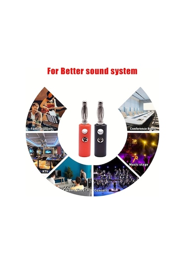 Dashanshop 2 Adet 30a Tam Yalıtımlı Güvenlikli Timsah Başlıklı Test Krokodili Ve 4mm Muz Pulu Seti Kırmızı Siyah