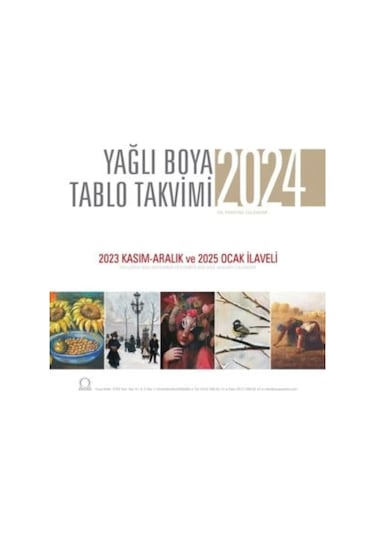 Sanat Takvimi 2024 Duvar Takvimi