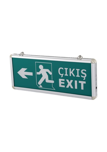 Led Işıklı Iki/Çift Yönlü Acil Çıkış Exit Tabelası Sağ/Sol Ok (327534004)