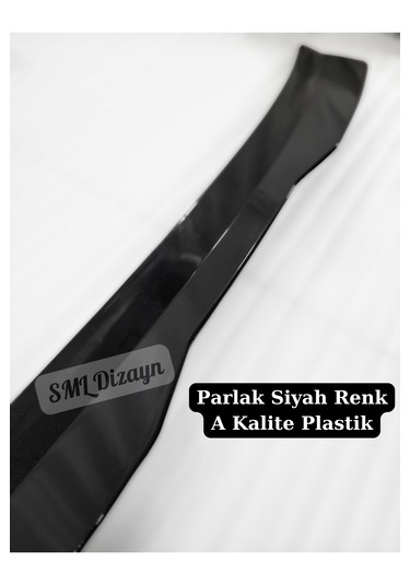 Golf 7-7.5 Yarasa Spoiler Spoyler İthal Parlak Siyah 2012-2020 Pl