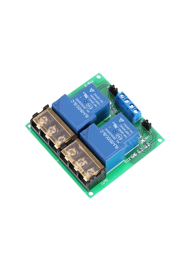 Mufunye 5v Çift Yollu Röle Modülü - 30a Akım Kapasitesi, Optik Kopple İzolasyon, Yüksek/düşük Seviye Tetikleyici Yyg-3