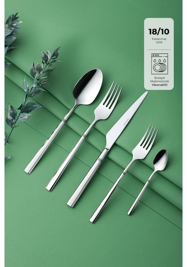 Emsan Penta 30 Parça 6 Kişilik Çatal Kaşık Bıçak Takımı