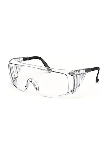 Willowhaven Transparent Anti Fog Güvenlik Gözlüğü Ayarlanabilir Şakaklık Rahat Burun Pedi İş Endüstriyel Kullanım