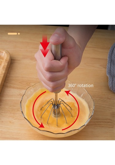 12 İnç Paslanmaz Çelik Yarı Otomatik Çırpma Teli, Lacivert Lacivert