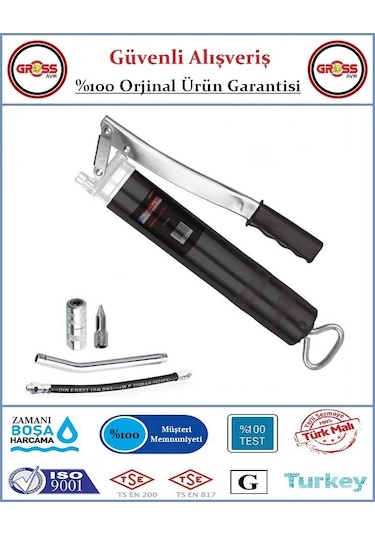 Gres Tabancası - Bay-tec Gres Pompası 500cc