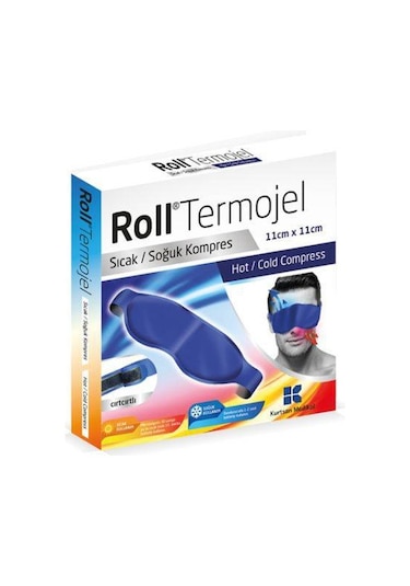 Roll Termojel Göz Ve Alın Için Sıcak Soğuk Kompres Jel 8X21Cm