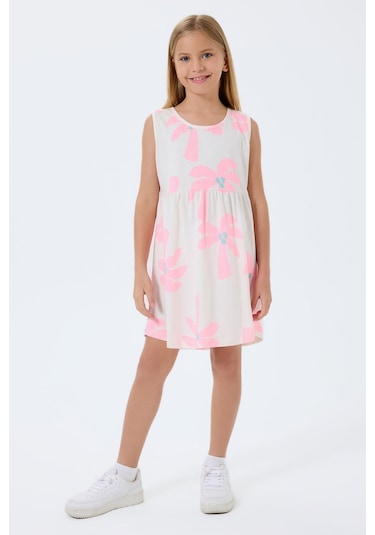 Rolypoly Kız Çocuk Krem Elbise 5274-49666 Krem