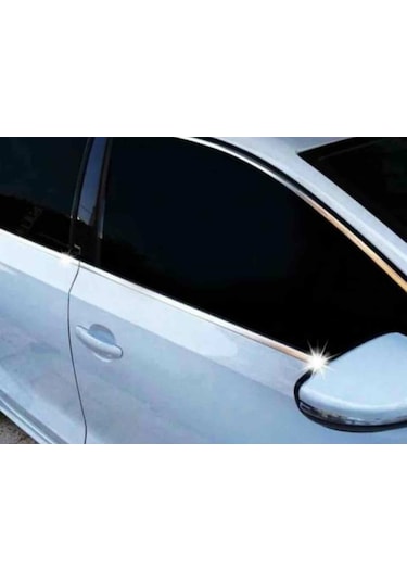 Vw Jetta Cam Çerçeve Çıtası Nikelajı Komple 2011-2020 Arası