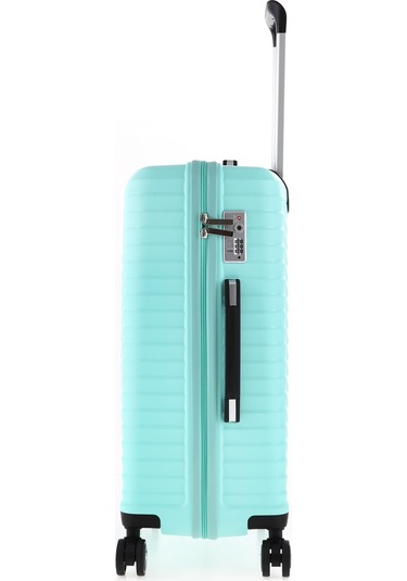 Ultra Dayanıklı 3'lü Set Valiz & Bavul Mavi-1391 Mavi