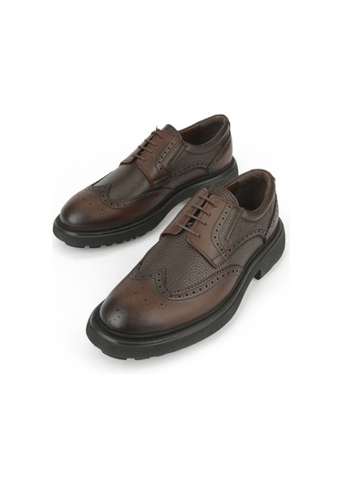 Ziya, Erkek Hakiki Deri Ayakkabı 1531007z4205 Kahve 1531007z4205 300 Kahve