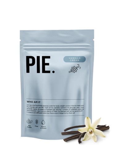 Pıe. Proteinli Öğün Tozu /vanilya Aromalı /vücut Ağırlığı Kontrolü İçin Diyetin Yerini Alan Gıda /600 Gram /10 Öğün/%85 Vegan Protein Vanilya