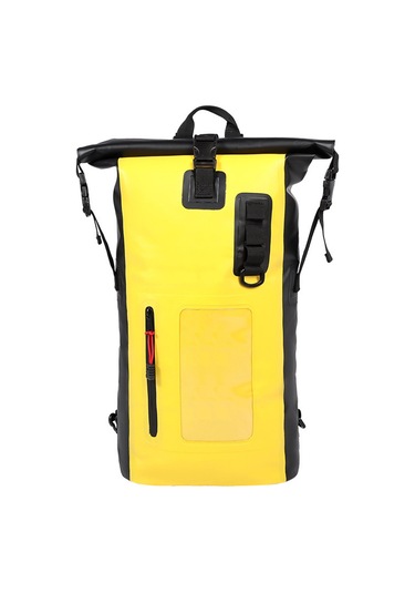 Lemestar 30l Su Geçirmez Spor Sırt Çantası - Kuru-ıslak Ayrımı, Telefon Penceresi Ve Kanca İle Kamp, Kayak, Yüzme İçin Sarı Sarı