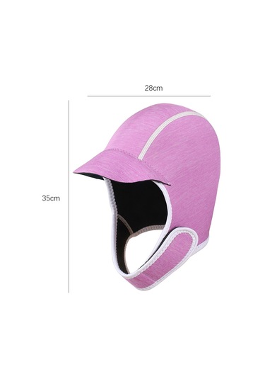 Suntek Dalış Başlığı Ayarlanabilir Çene Kayışı Pembe Pembe