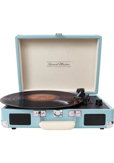 Record Master Retro Pikap T310Ch - Turkuaz Mavi