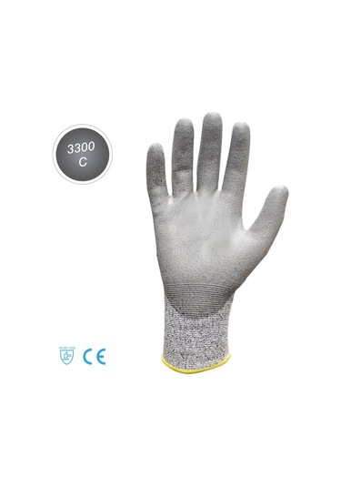 Punta 3300 C - Pu Kaplı Kesilme Dirençli Eldiven
