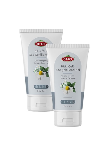 Otacı Bitkisel Orta - Sert Saç Şekillendirici Jöle 2 x 150 ML