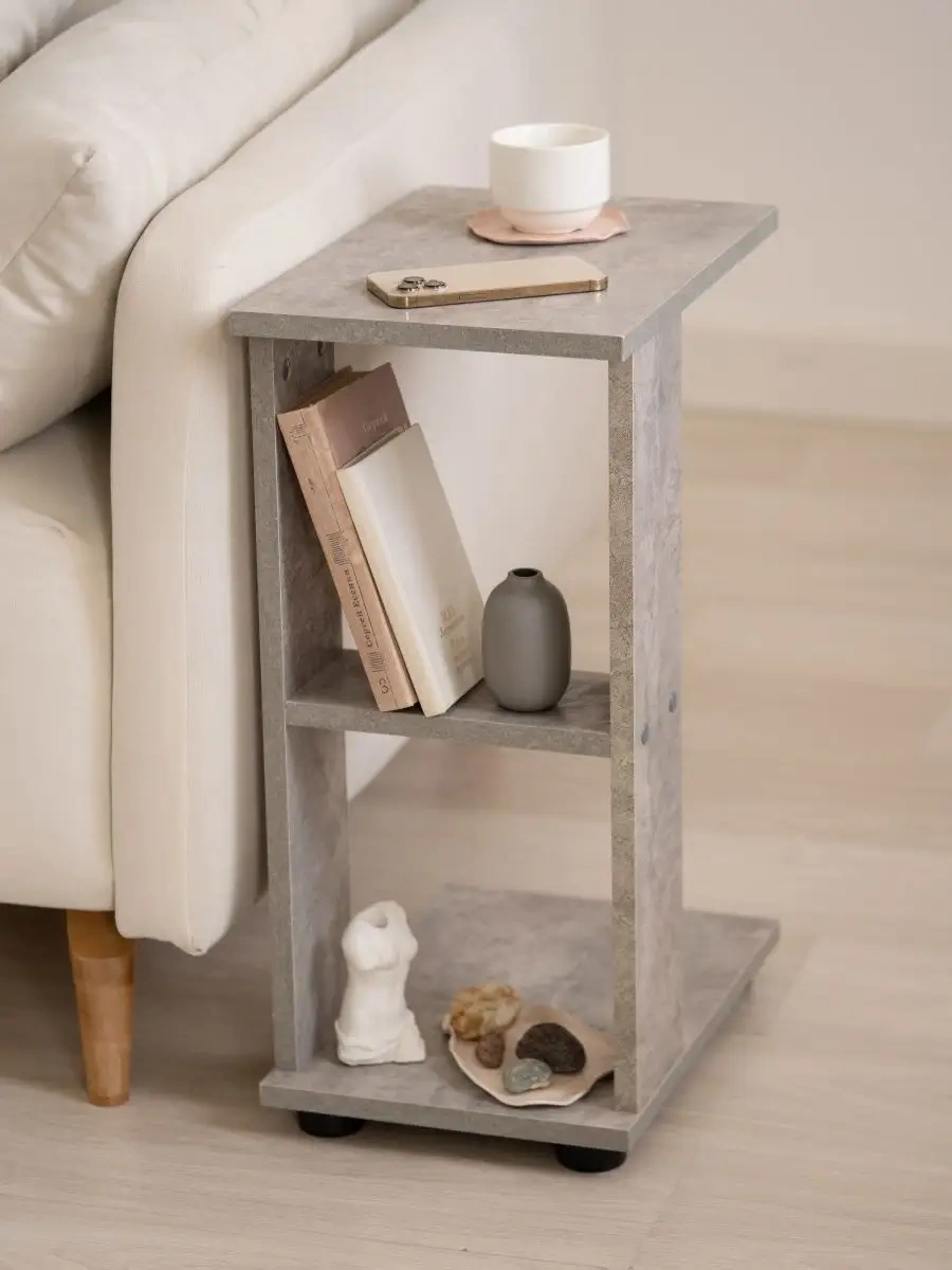 Furnı Home Yatak Başı İçin Nottapaçalı Komodin 162405786 Beton