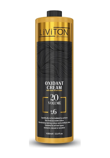 Liviton 20 Volume %6 Oksidan Krem 1 L