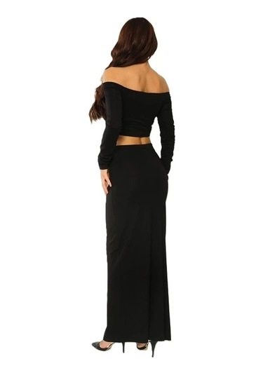 Trend Kadın Yeni Sezonda Şıklığı Ve Konforu Bir Araya Getiren İkili Takım Siyah